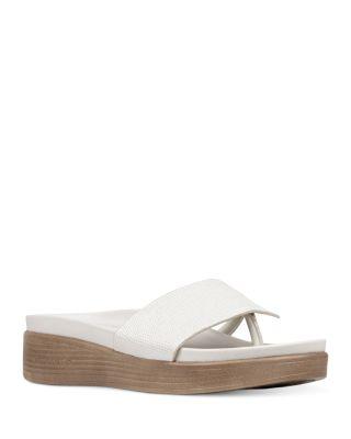 Women's Fifi Platform Demi Wedge Thong Sandals by DONALD PLINER