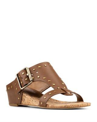 Women's Ofelia Studded Wedge Sandals by DONALD PLINER