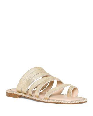 Women's Slip On Toe Ring Strappy Sandals by DONALD PLINER Women's Slip On Toe Ring Strappy Sandals by DONALD PLINER