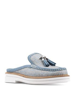 Women's Tassel Mule Loafers by DONALD PLINER