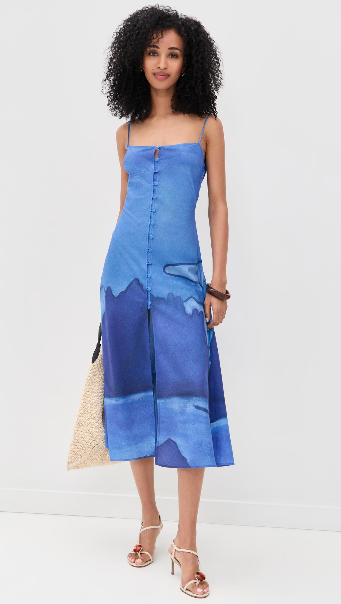 Es Vedra Midi Dress by DONDE ESTEBAN