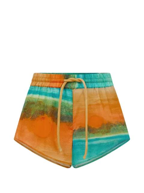 Formentera cotton-voile shorts by DONDE ESTEBAN