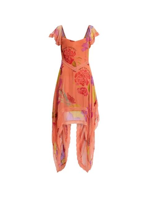 Guava Flores mini dress by DONDE ESTEBAN