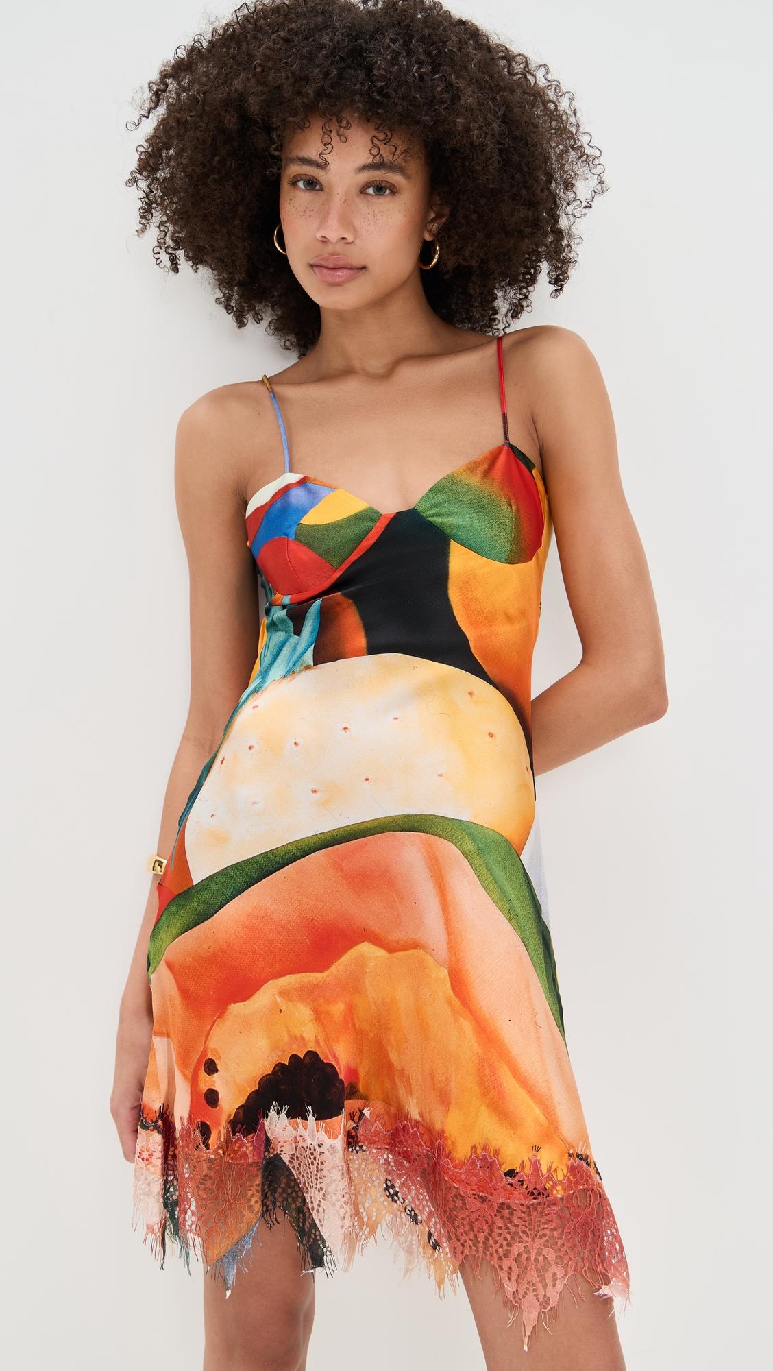 Salpicon Silk Dress by DONDE ESTEBAN