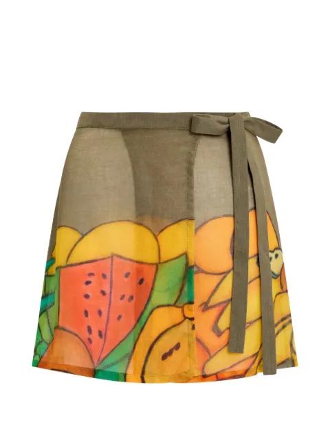 fruit print pareo by DONDE ESTEBAN