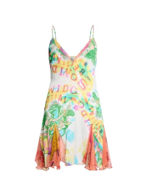 x La Linterna Sonido Bestial mini dress by DONDE ESTEBAN