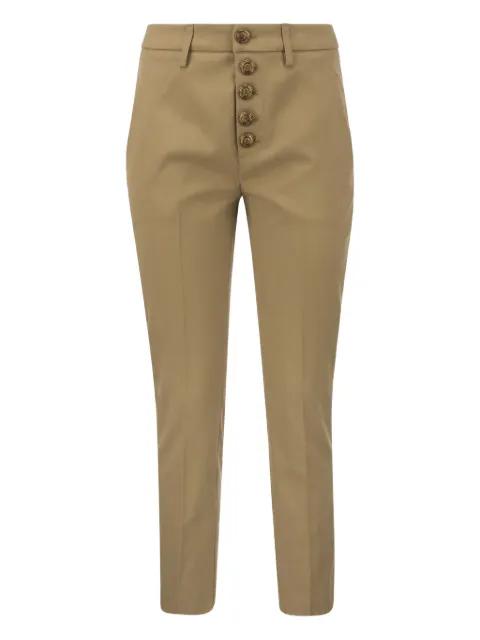 Carmen buttoned trousers by DONDUP
