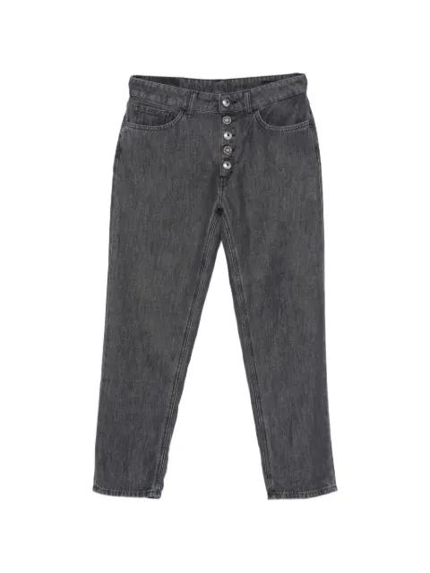 Koons button cotton denim jeans by DONDUP