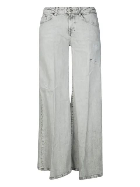 Marlen faded-wash denim jeans by DONDUP