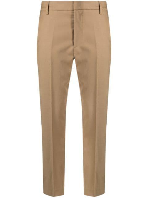 Nima cropped flannel trousers by DONDUP