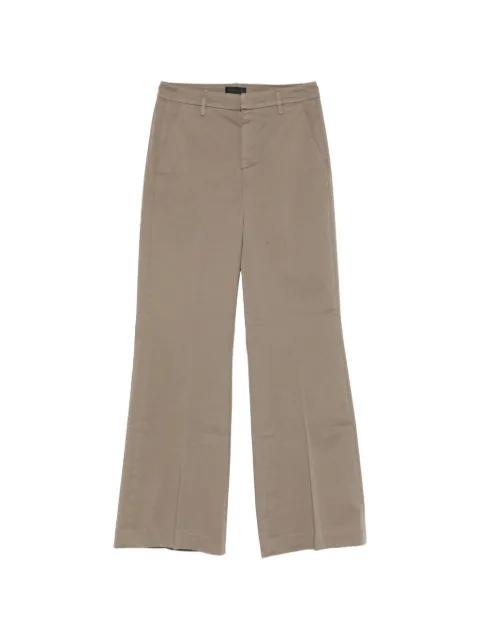 belt-loops straight-leg trousers by DONDUP