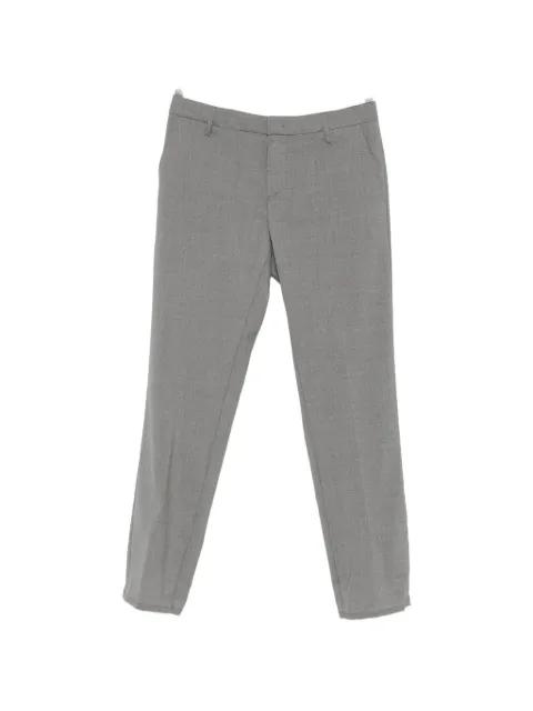 belt-loops tapered trousers by DONDUP