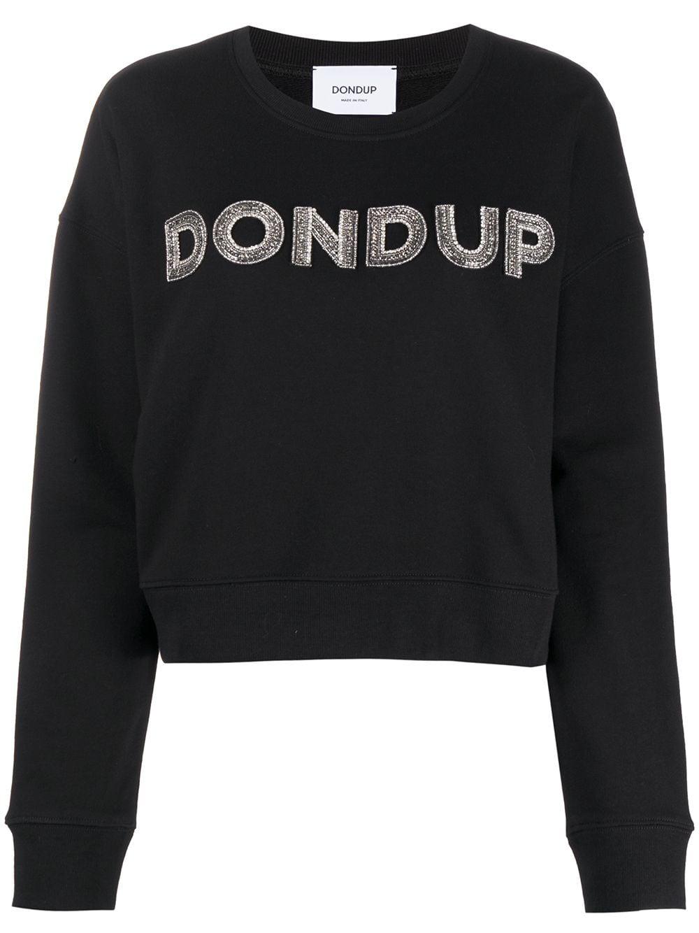 branded long-sleeve T-shirt by DONDUP