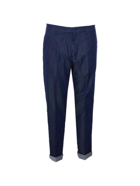 button cuffs trousers by DONDUP