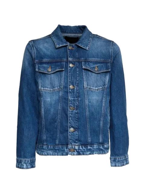 button flap-pockets denim jacket by DONDUP