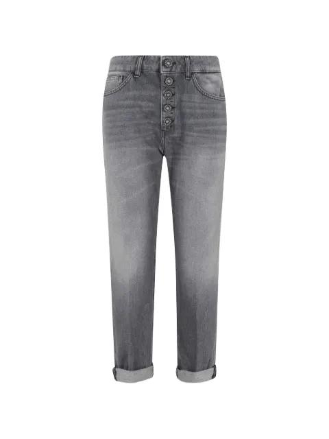 buttoned denim trousers by DONDUP