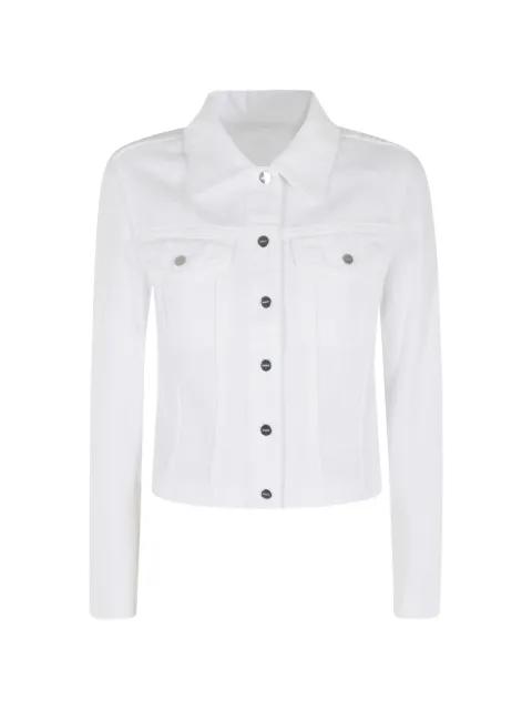 collared button jacket by DONDUP
