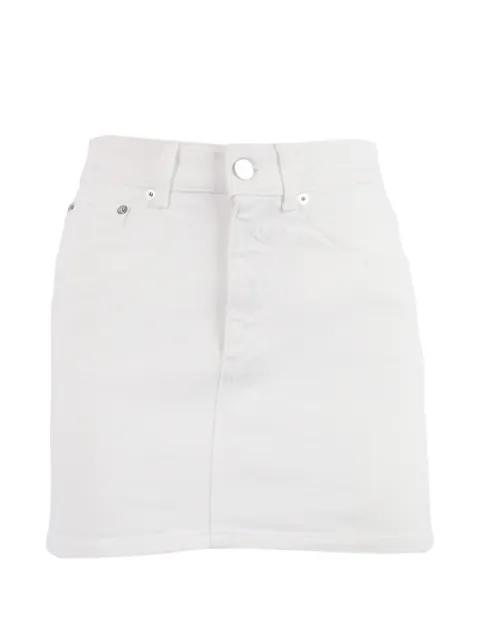 denim skirt by DONDUP