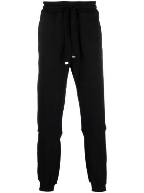 drawstring cotton sweatpants by DONDUP