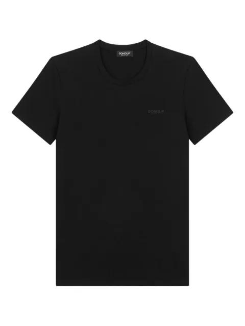 embroidered-logo crew-neck T-shirt by DONDUP