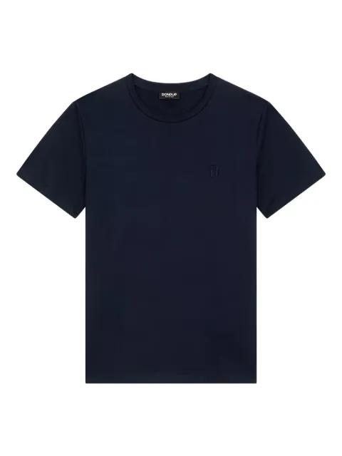 embroidered-logo t-shirt by DONDUP