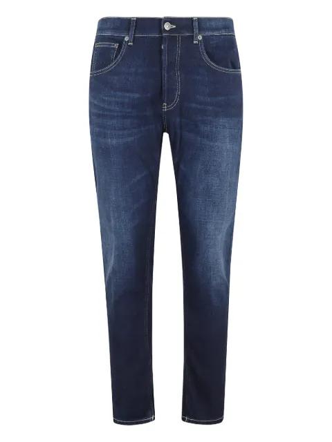 faded-wash cotton jeans by DONDUP