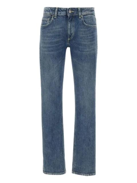 five-pocket logo jeans by DONDUP