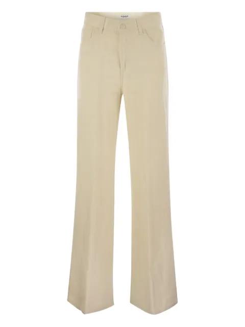 flared trousers by DONDUP