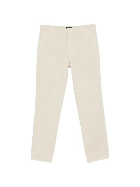 flat-front trousers by DONDUP