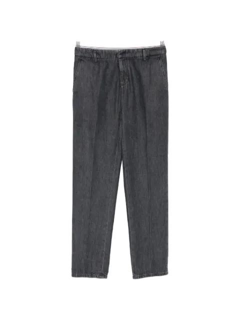 front-pleat trousers by DONDUP