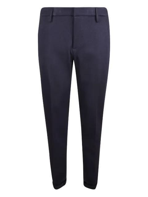 herringbone-pattern trousers by DONDUP