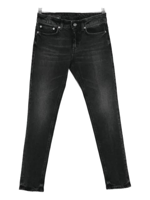 logo-appliqué skinny-cut jeans by DONDUP