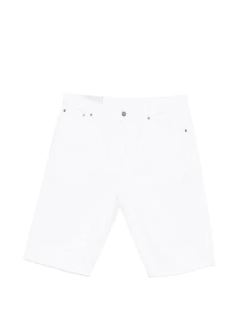 logo-patch five-pocket shorts by DONDUP
