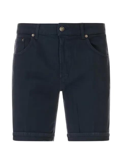 logo-plaque bemuda shorts by DONDUP