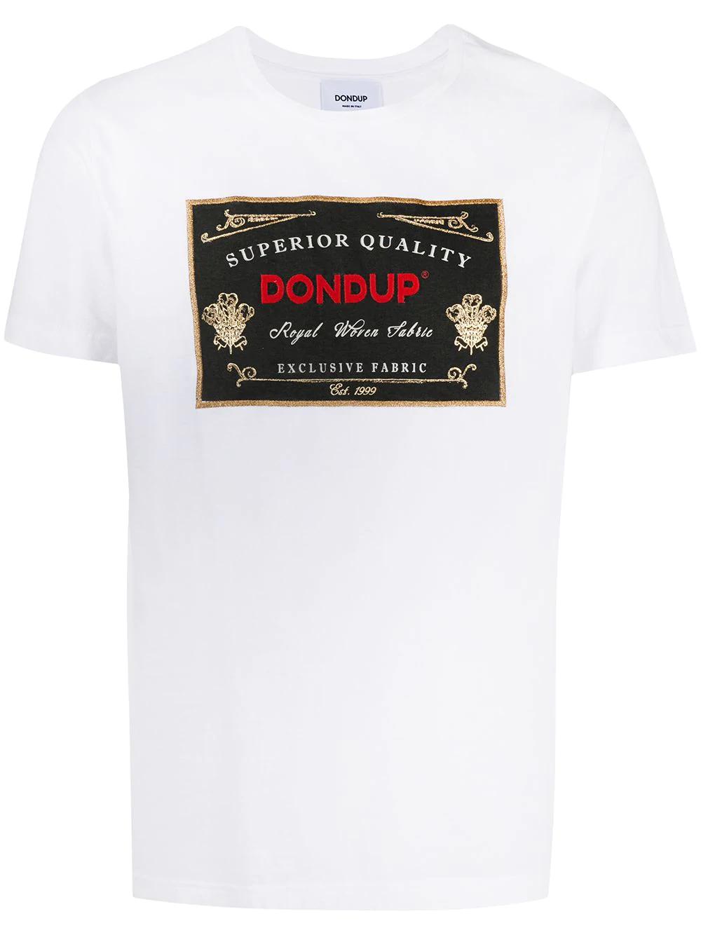 logo print T-shirt by DONDUP