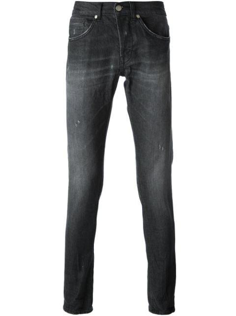 low-rise skinny jeans by DONDUP