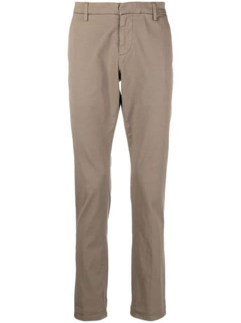 mid-rise cropped chinos by DONDUP