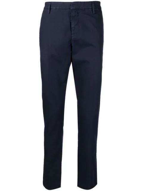 mid-rise slim-cut chinos by DONDUP