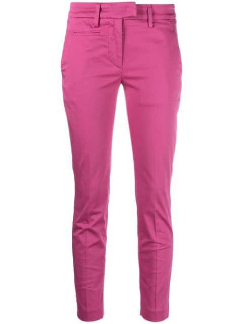 mid-rise slim-fit jeans by DONDUP