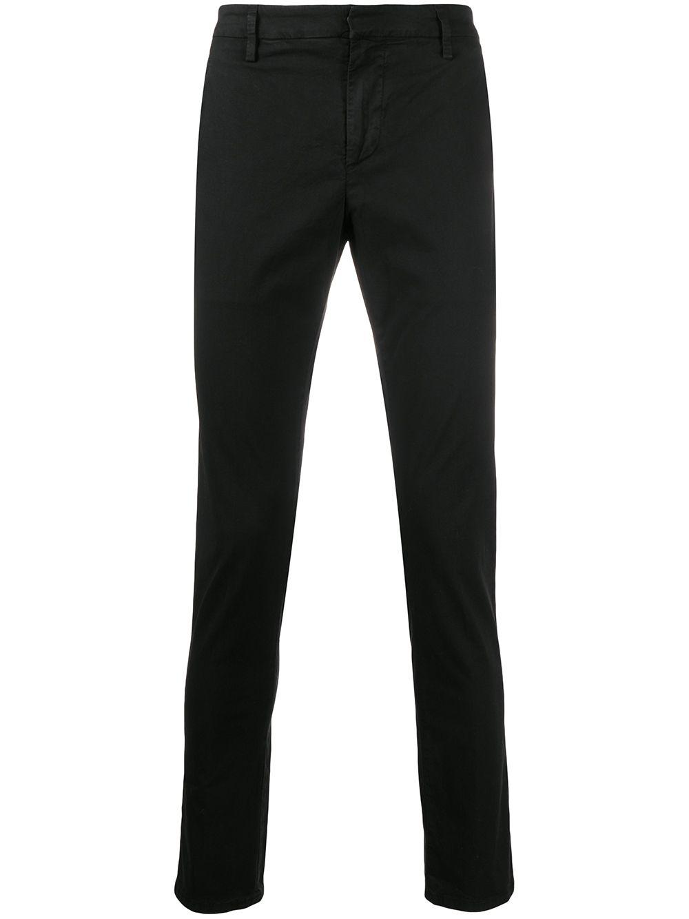 mid-rise tapered-leg chinos by DONDUP
