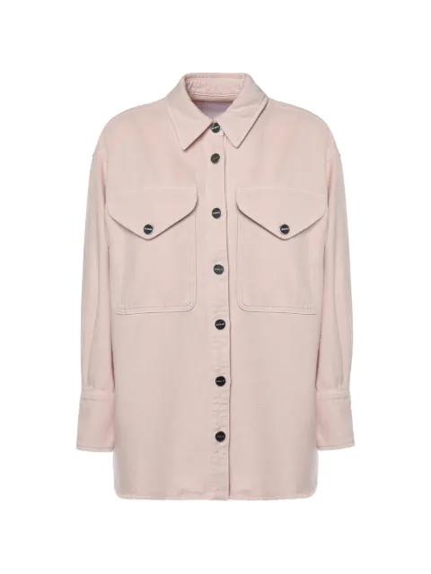 patch-pocket buttoned shirt by DONDUP