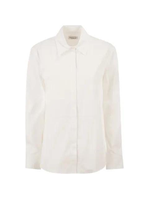 pleated bib-front shirt by DONDUP