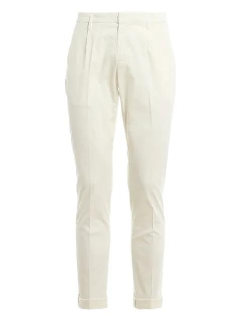 pleated cotton trousers by DONDUP