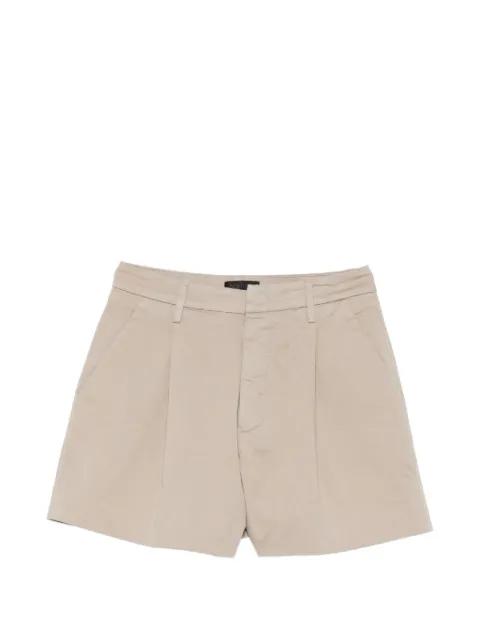 pleated tailored shorts by DONDUP