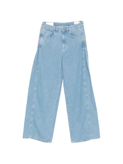 pocket wide-leg jeans by DONDUP
