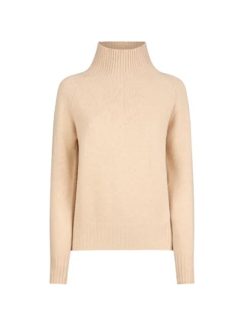 ribbed high-neck sweater by DONDUP