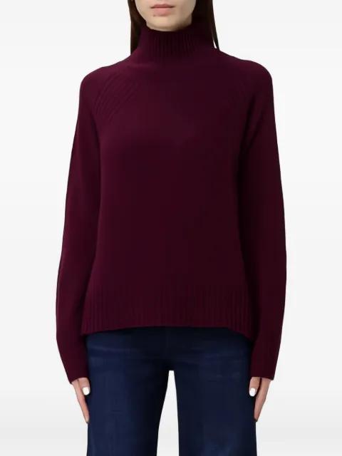 ribbed roll neck knitwear by DONDUP