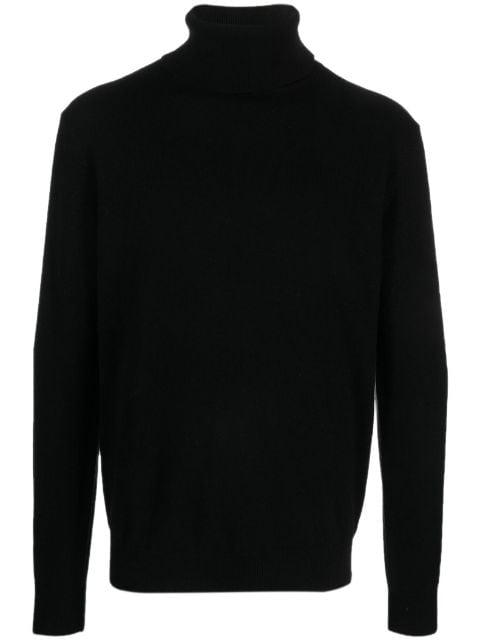 roll neck fine-knit jumper by DONDUP