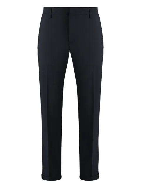 roll-up cuffs tailored trousers by DONDUP