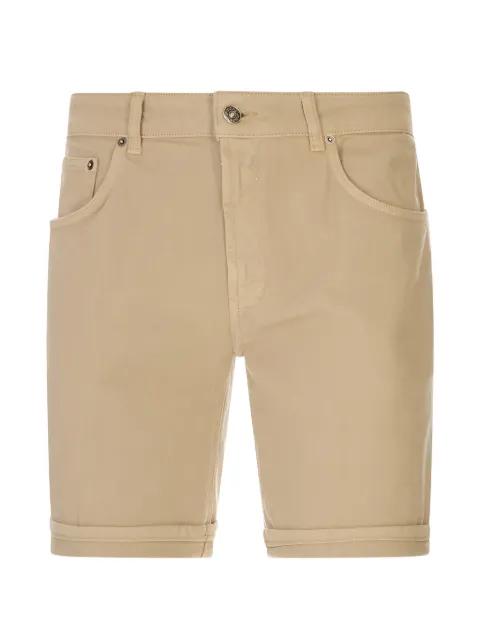 rolled-hem bermuda shorts by DONDUP